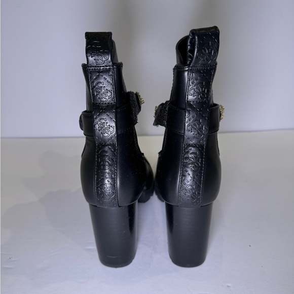 GUESS Ankle Boots with Chain Detail Ankle Strap in box - Picture 7 of 12